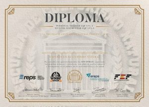Diploma cursos de entrenador personal