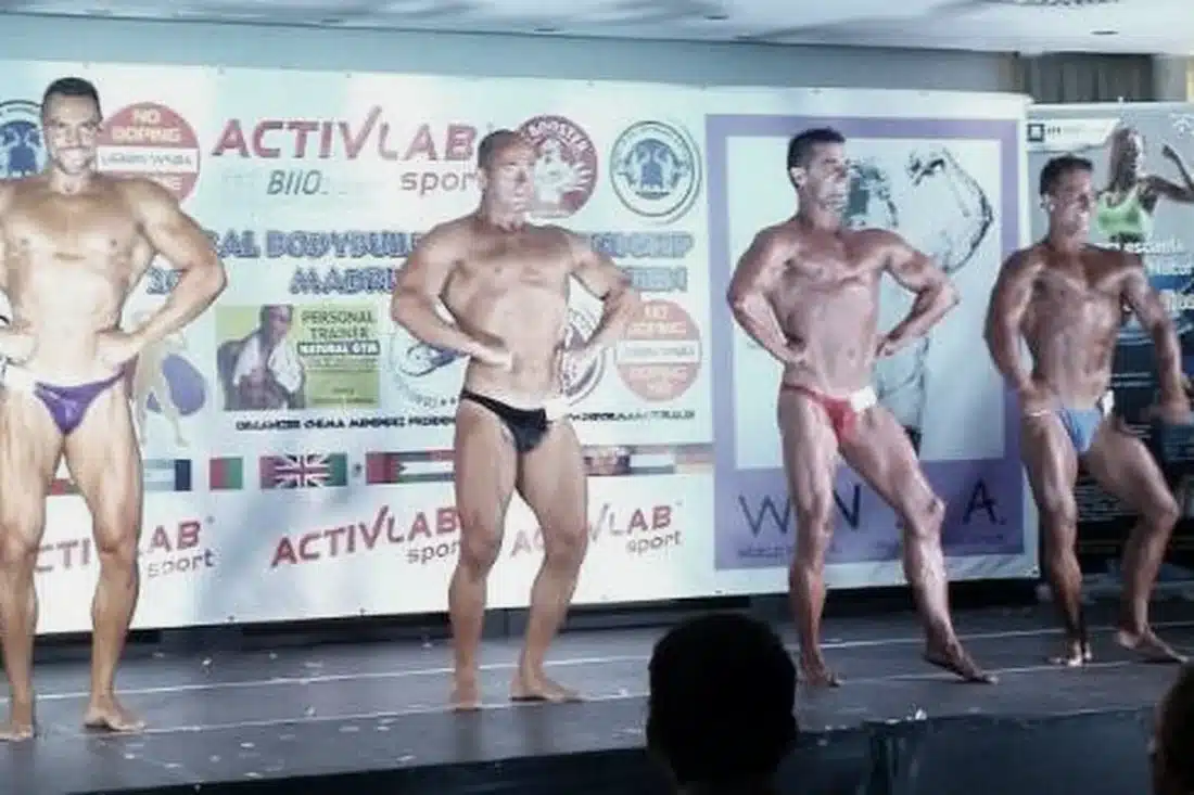 Comparativas sobre tarima en competición natural